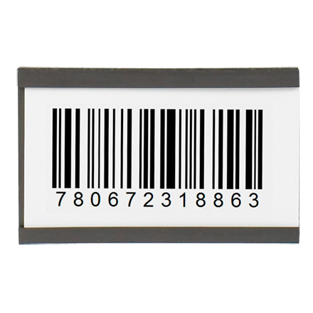 2 x 3" Magnetic C-Channel Cardholders
