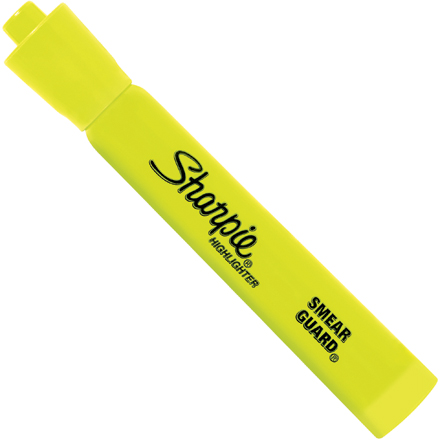 Fluorescent Yellow Sharpie Accent<span class='rtm'>®</span> Highlighters
